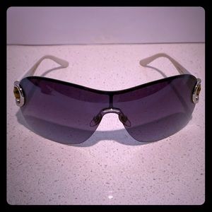 Vintage Gucci Horsebit Bamboo Frameless Sunglasses